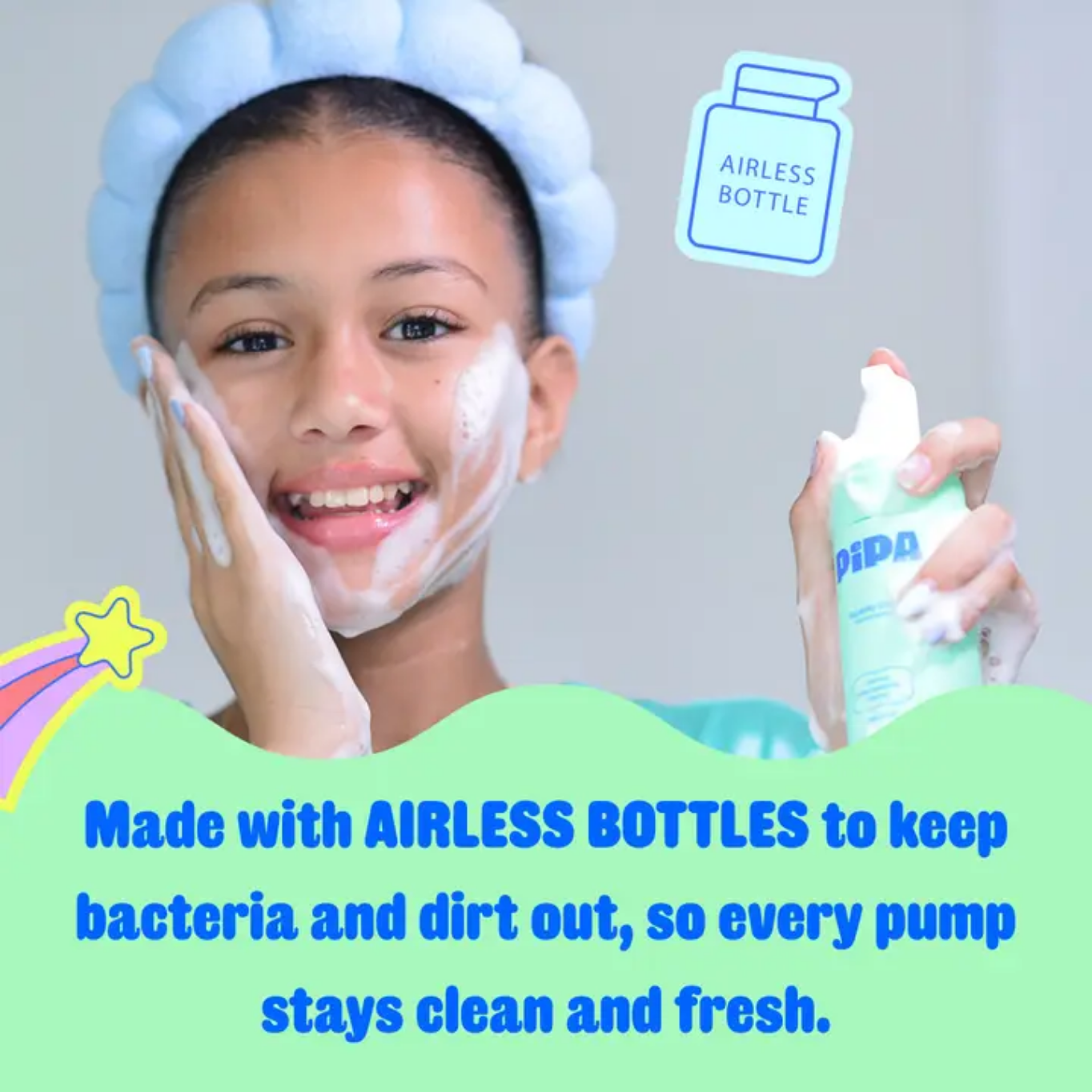 PIPA SQUEAKY CLEAN FOAMING CLEANSER