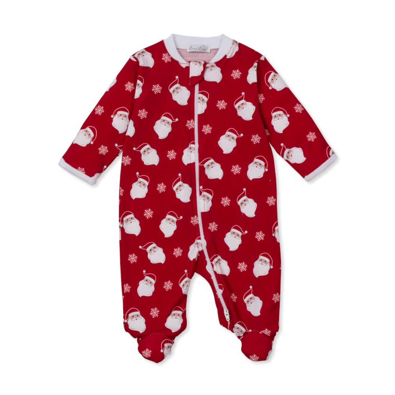 CHRISTMAS ZIPPER FOOTIE PAJAMA