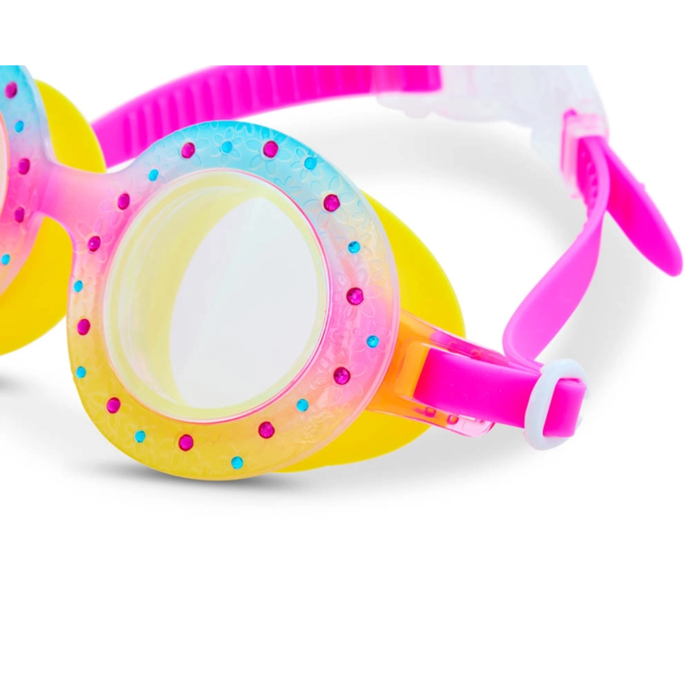 FLOWER BUD KIDS' GIRLS SWIM GOGGLE