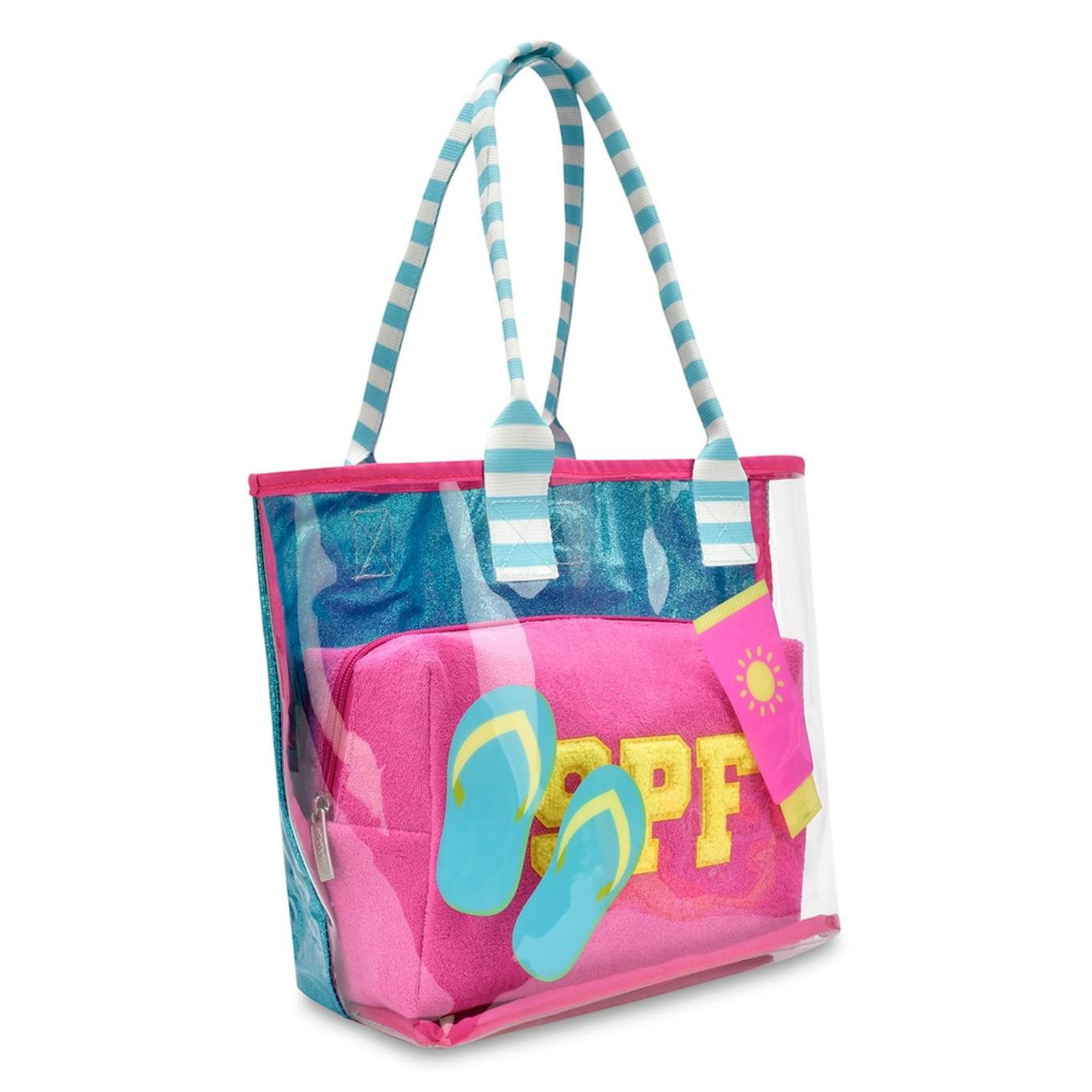 POOL PARTY CLEAR TOTE