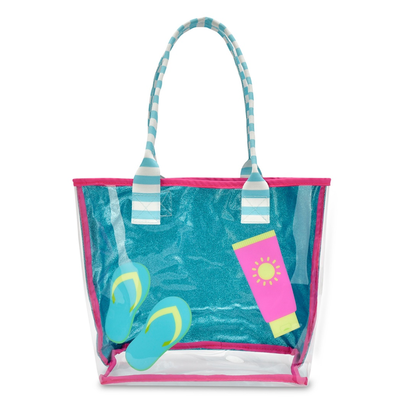 POOL PARTY CLEAR TOTE