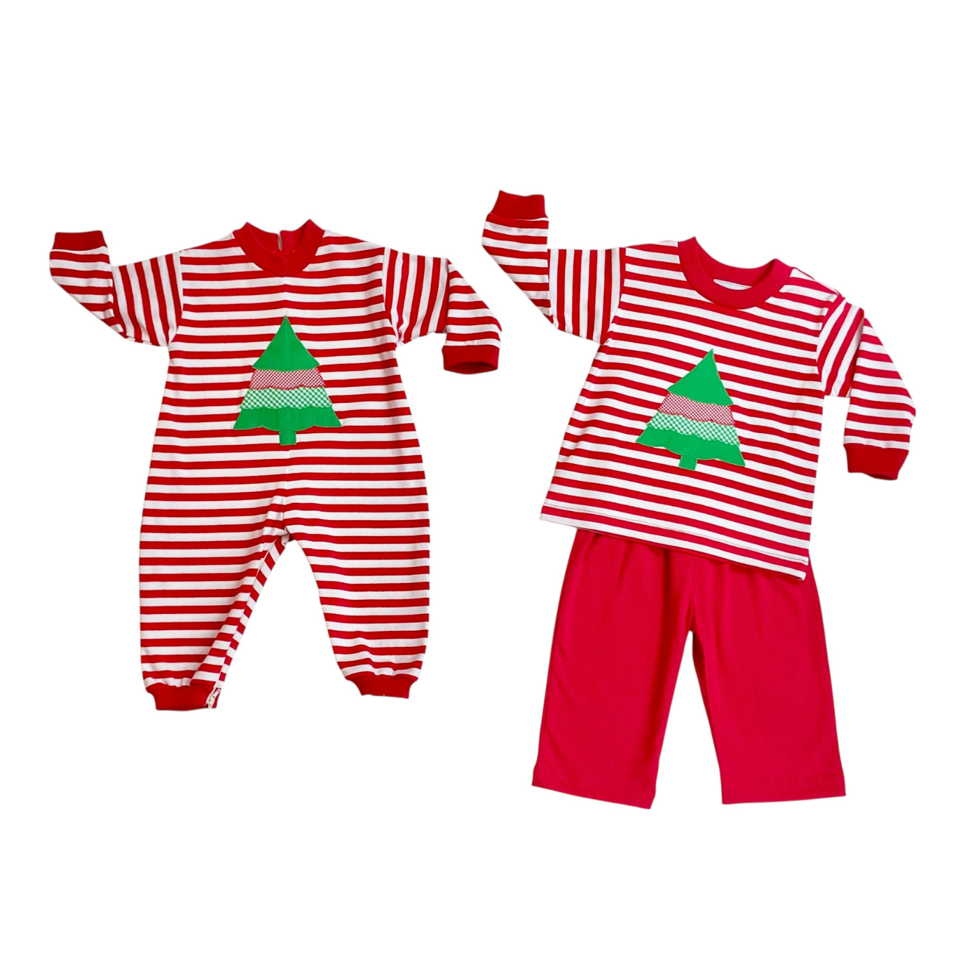 CHRISTMAS TREE PAJAMA SET
