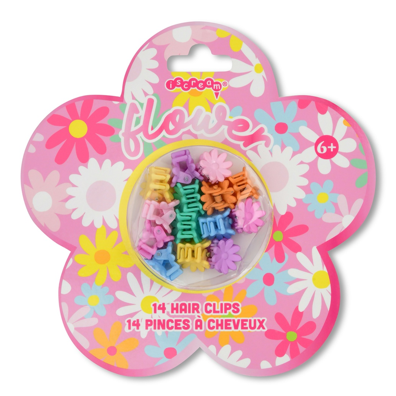 FLOWER POWER MINI HAIR CLIPS