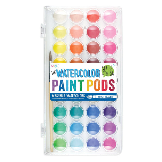 LIL' WATERCOLOR PAINT PODS WITH BRUSH