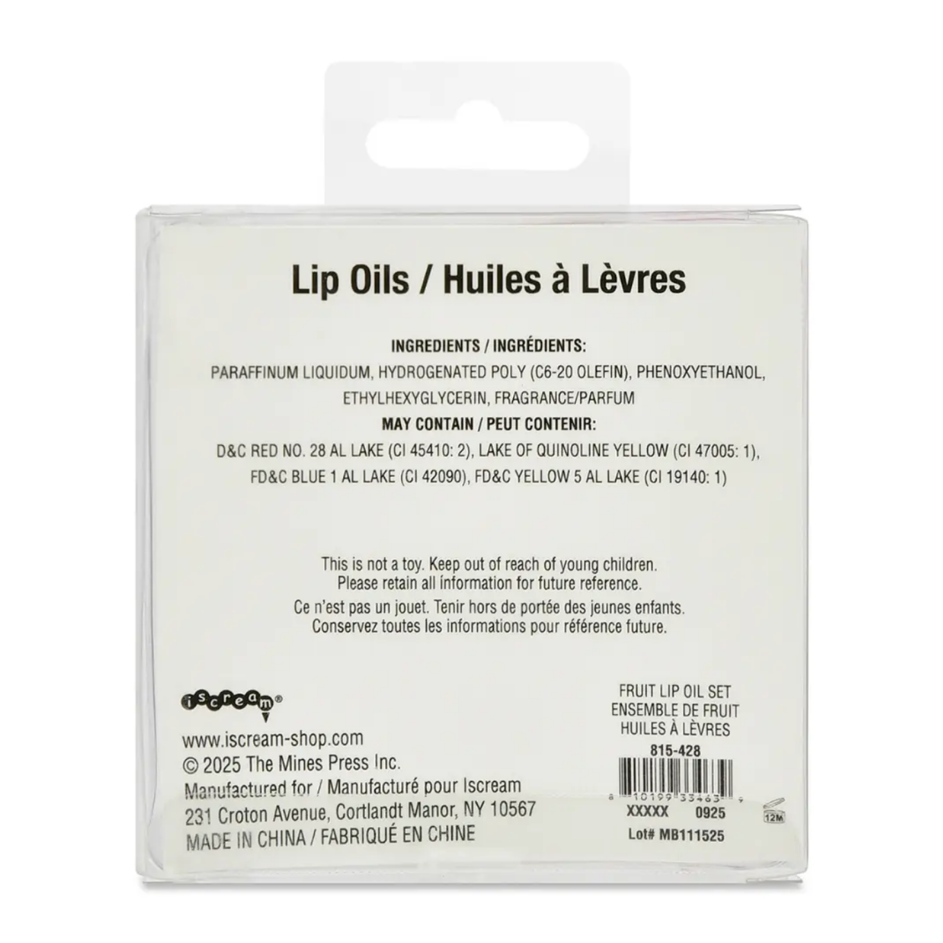FRUIT LIP OIL