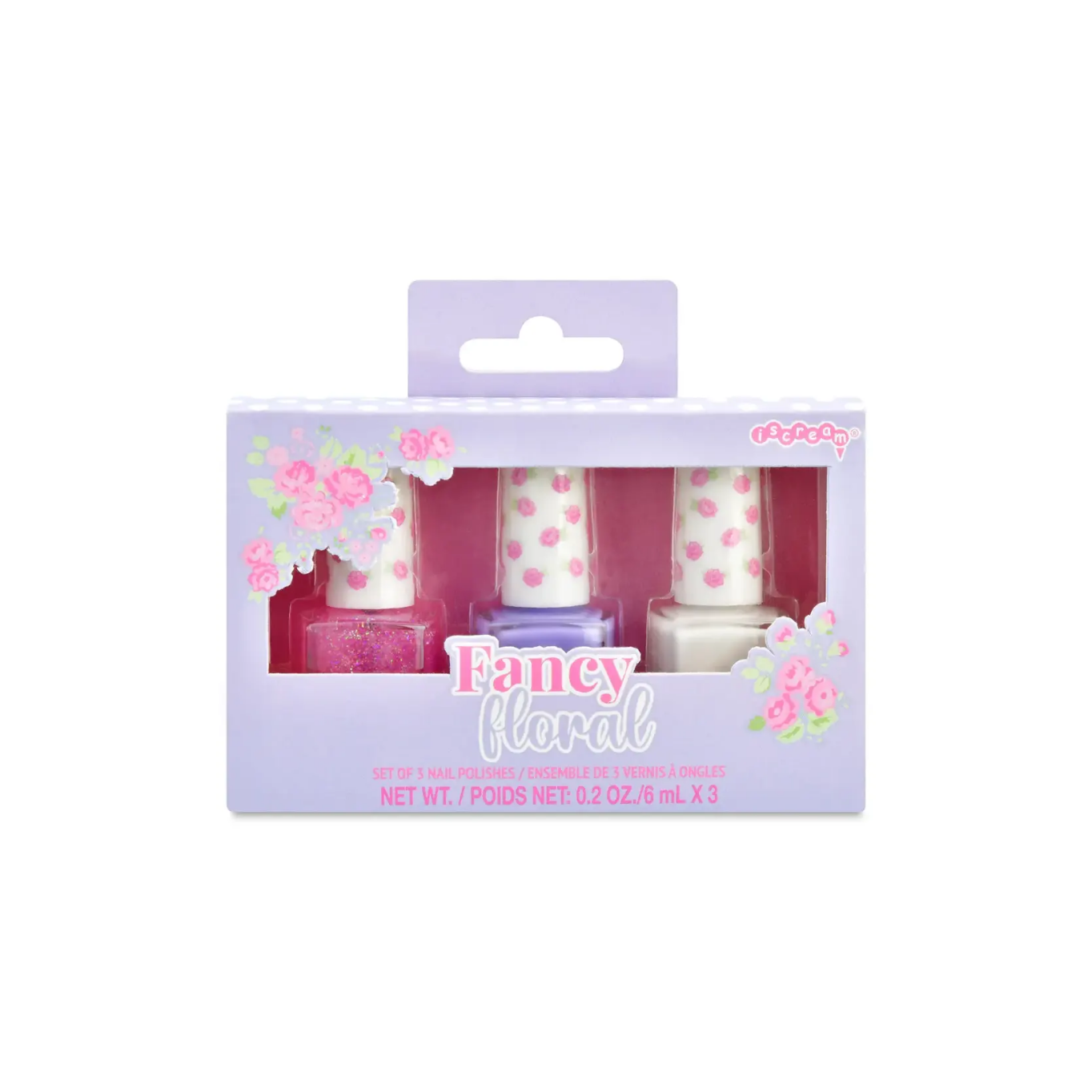 FANCY FLORAL NAIL POLISH SET