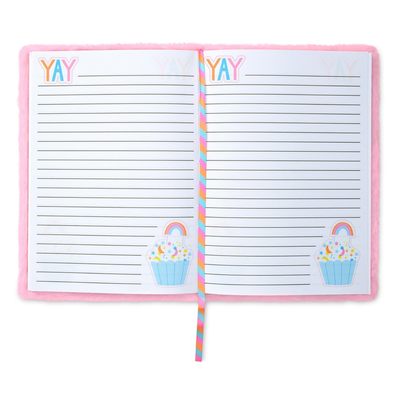 CUPCAKE RAINBOW JOURNAL