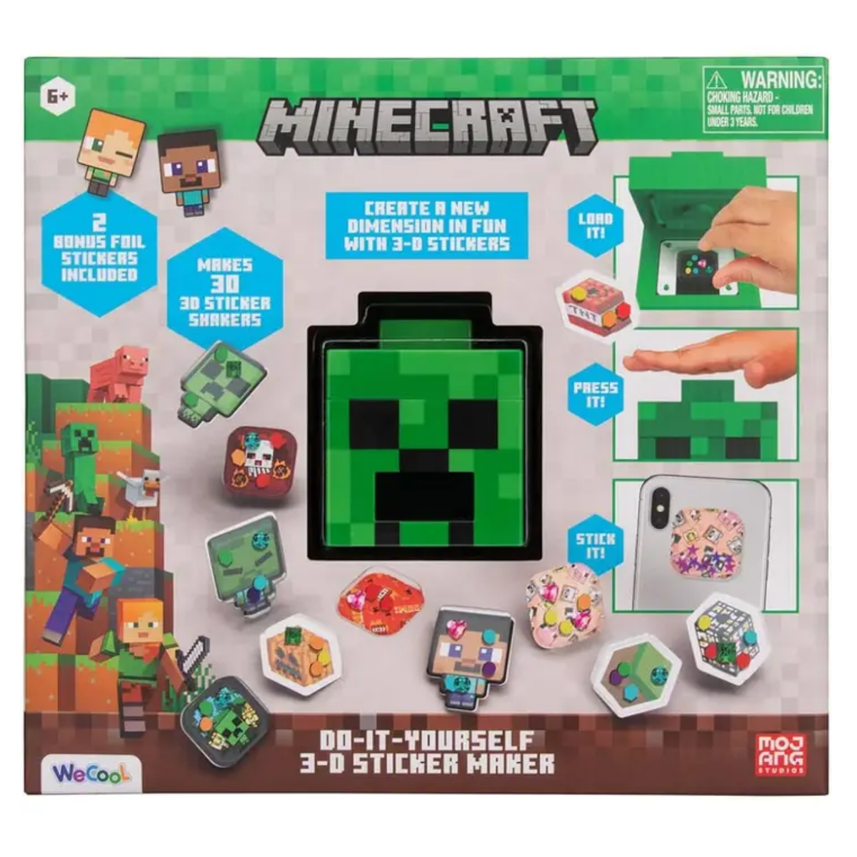 MINECRAFT 3D STICKER MAKER