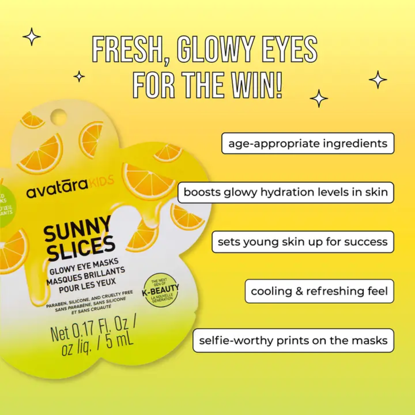 FRUITY EYE MASKS