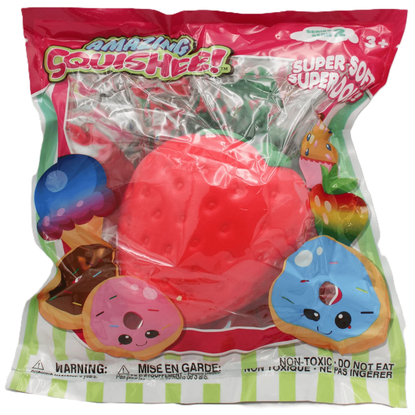 JUMBO STRAWBERRY SQUISHY