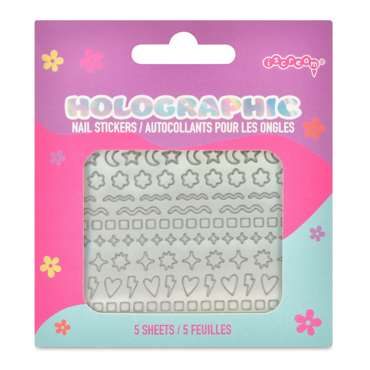 HOLOGRAPHIC NAIL STICKERS