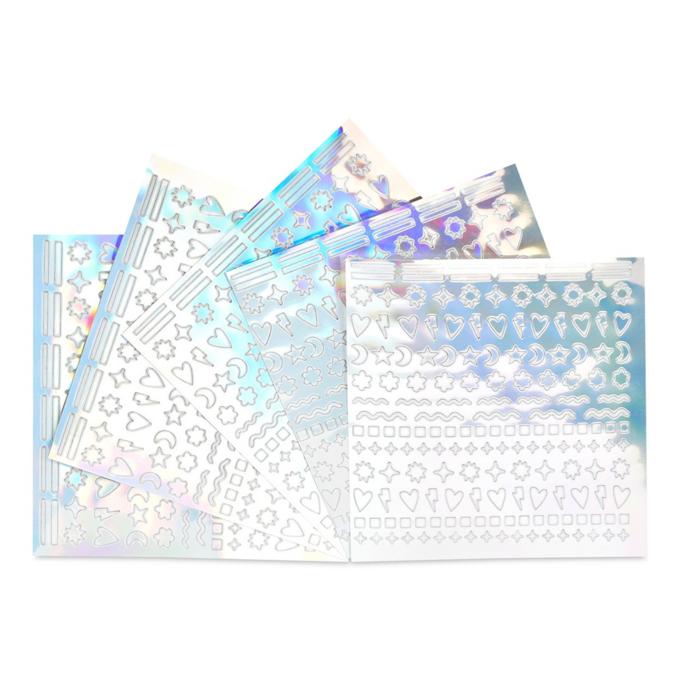 HOLOGRAPHIC NAIL STICKERS