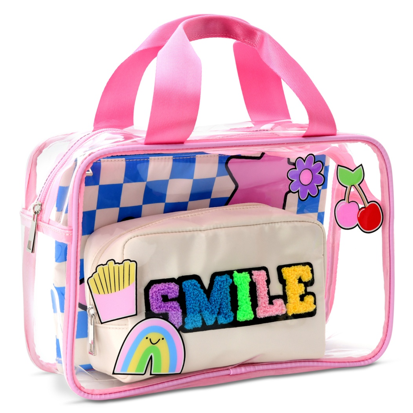 SMILE SQUAD COSMETIC BAG TRIO