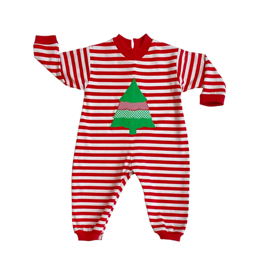 CHRISTMAS TREE ROMPER PAJAMA