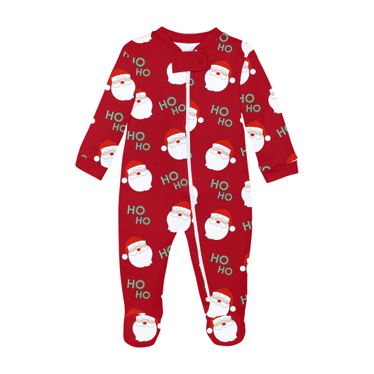 SANTA FOOTIE PAJAMA