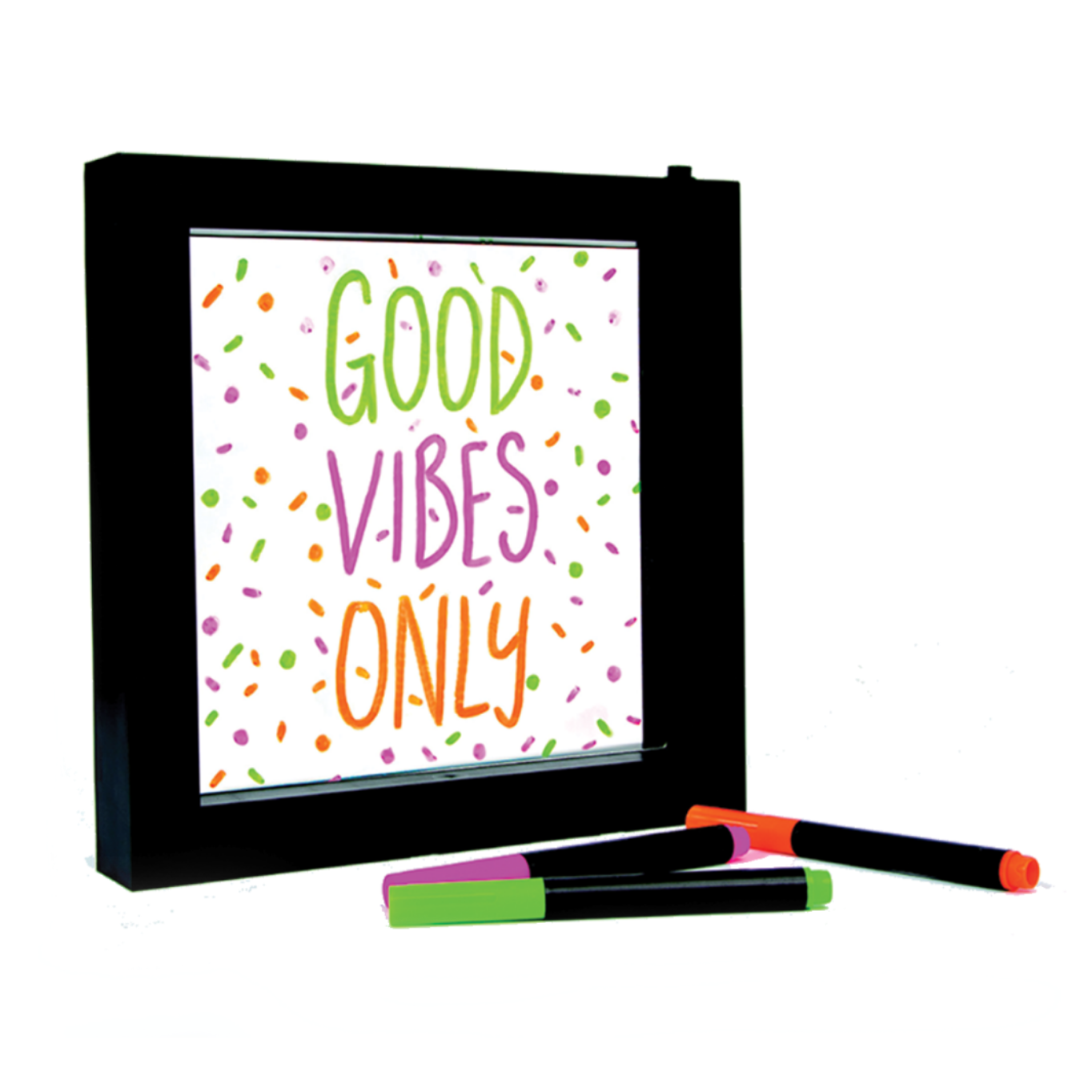 LIGHT-UP NEON EFFECT MESSAGE FRAME