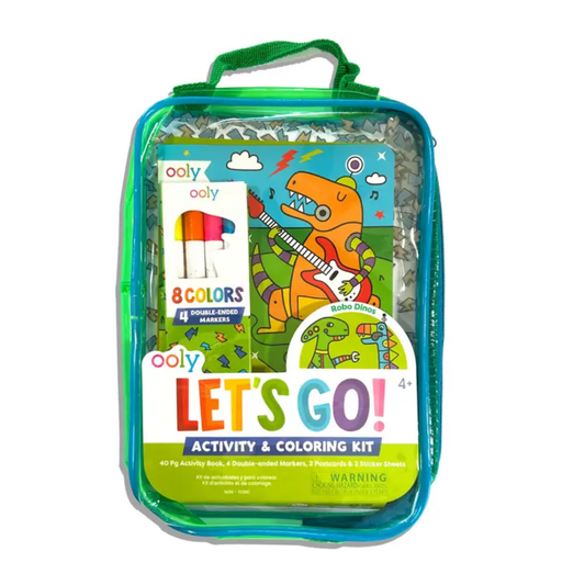 LET'S GO! ACTIVITY & COLORING KIT