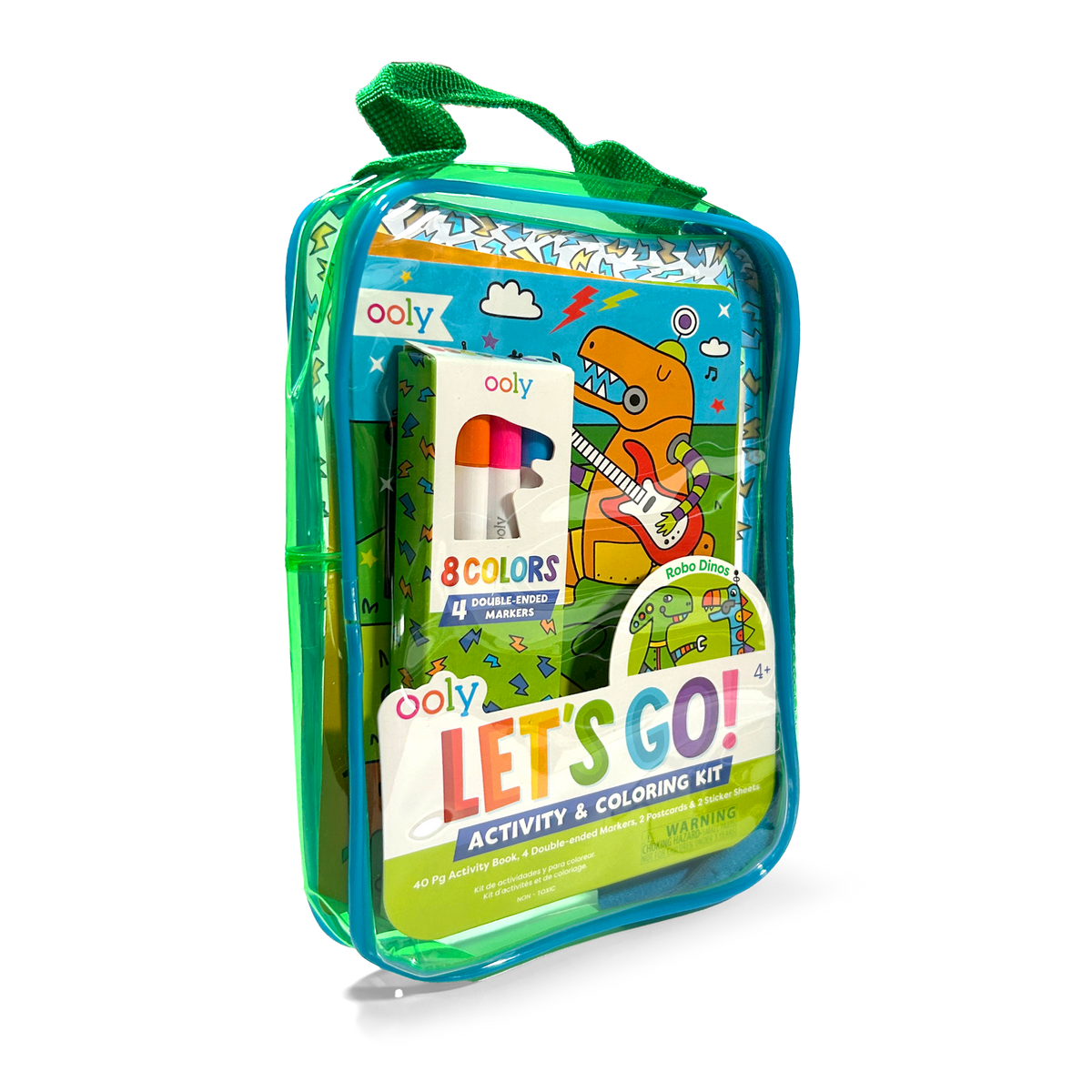 LET'S GO! ACTIVITY & COLORING KIT
