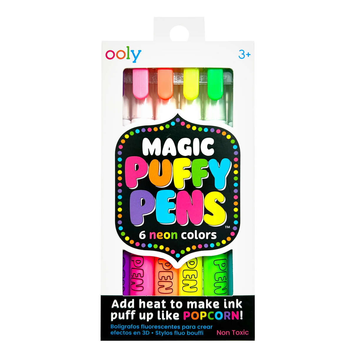 MAGIC PUFFY NEON PENS