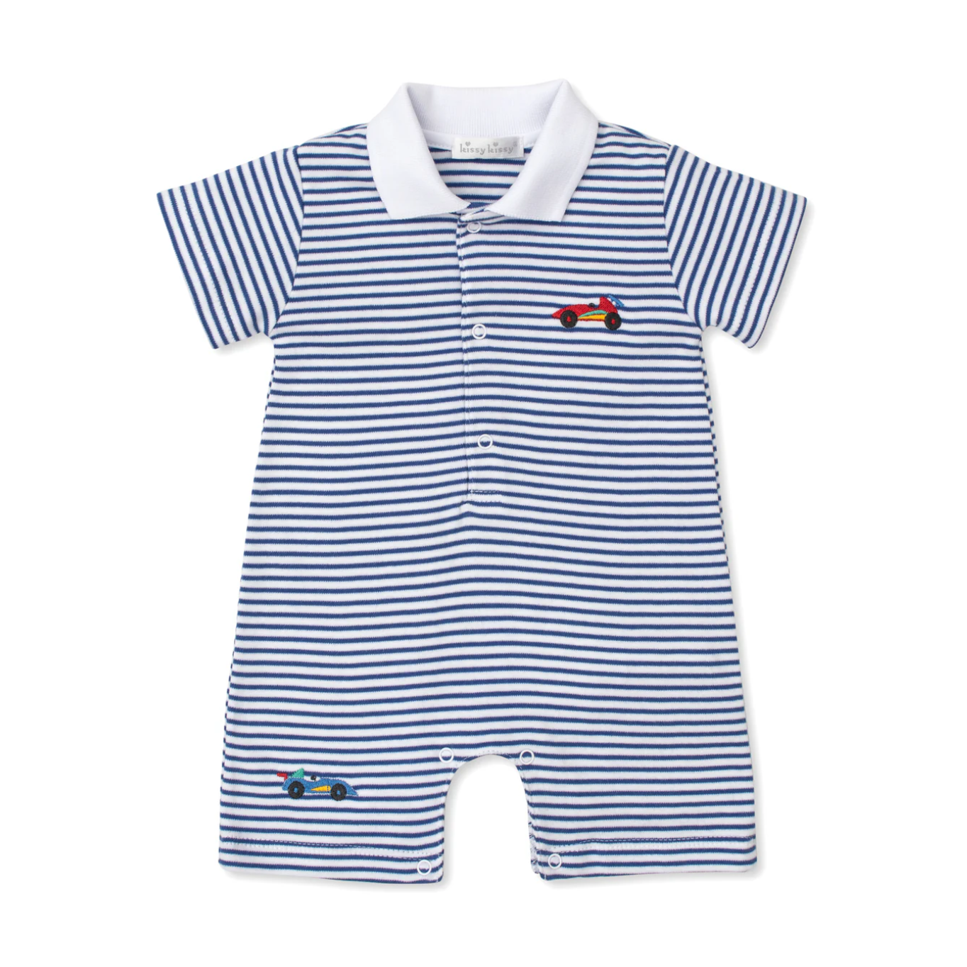 RACE CAR POLO PLAYSUIT