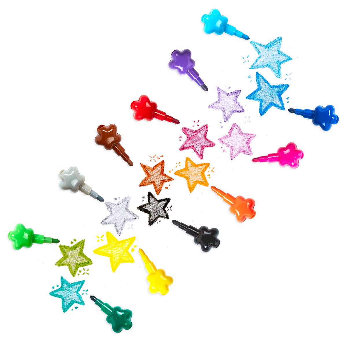STACK OF STARS CRAYONS