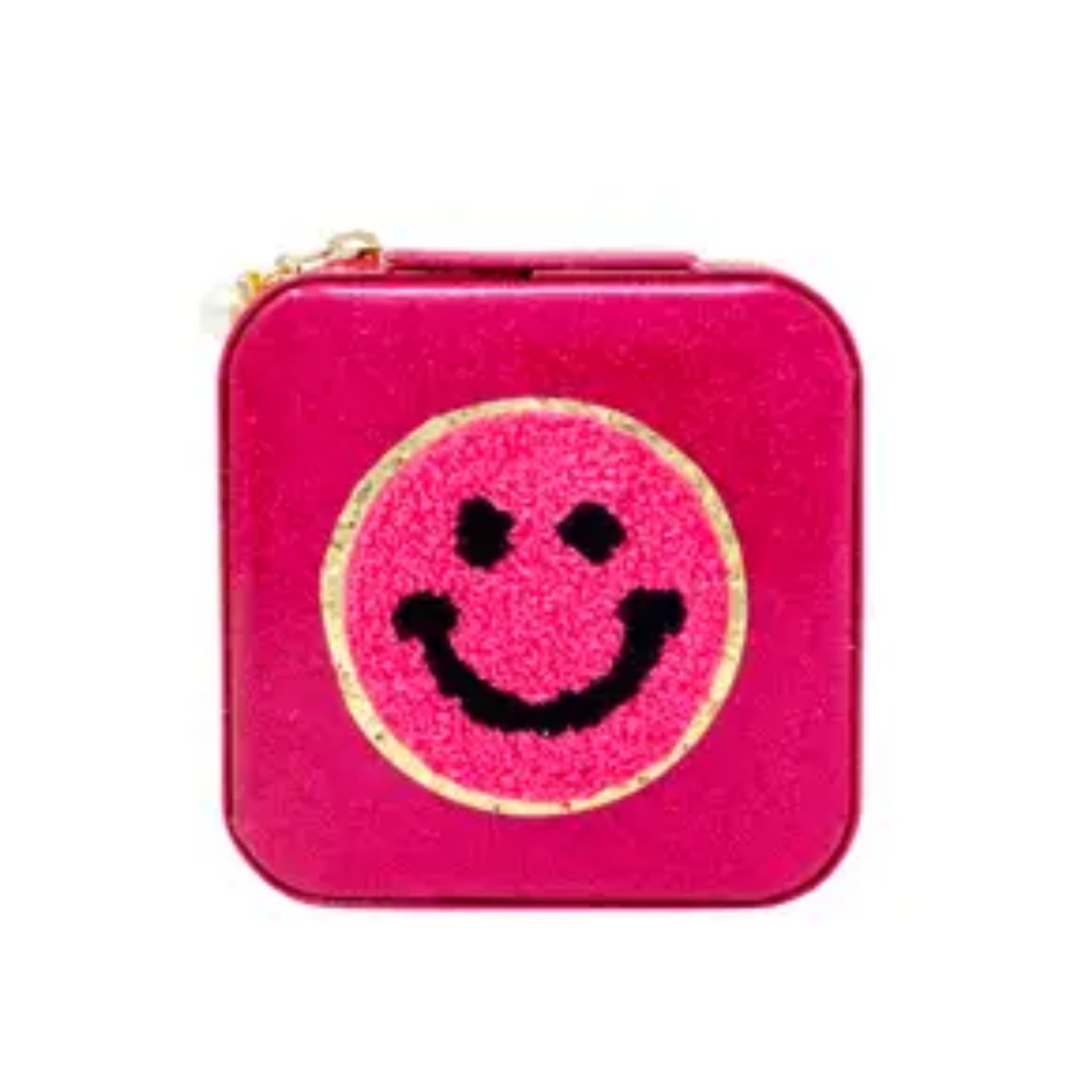 HAPPY FACE SPARKLE JEWELRY BOX