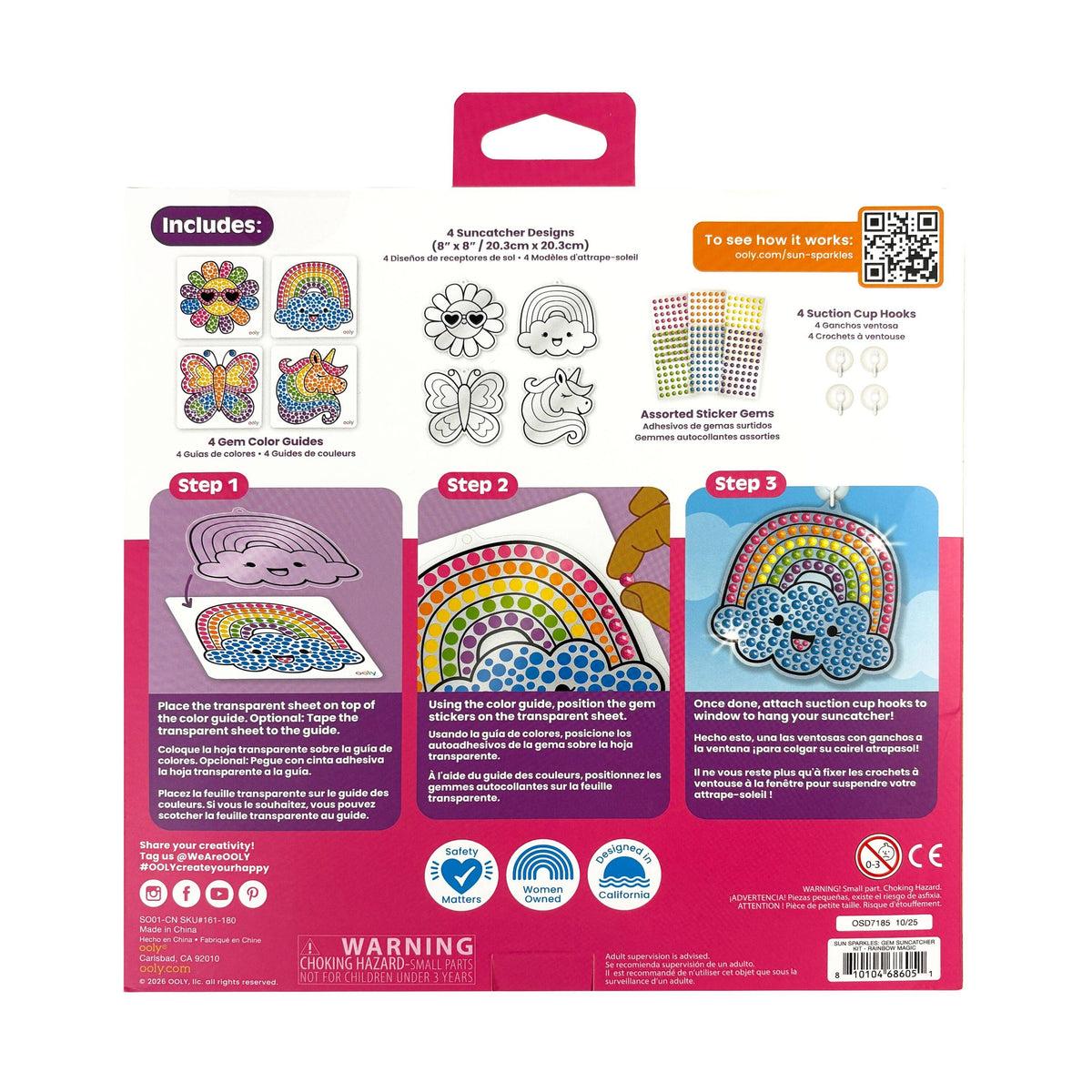 SUN SPARKLES GEM SUNCATCHER KIT