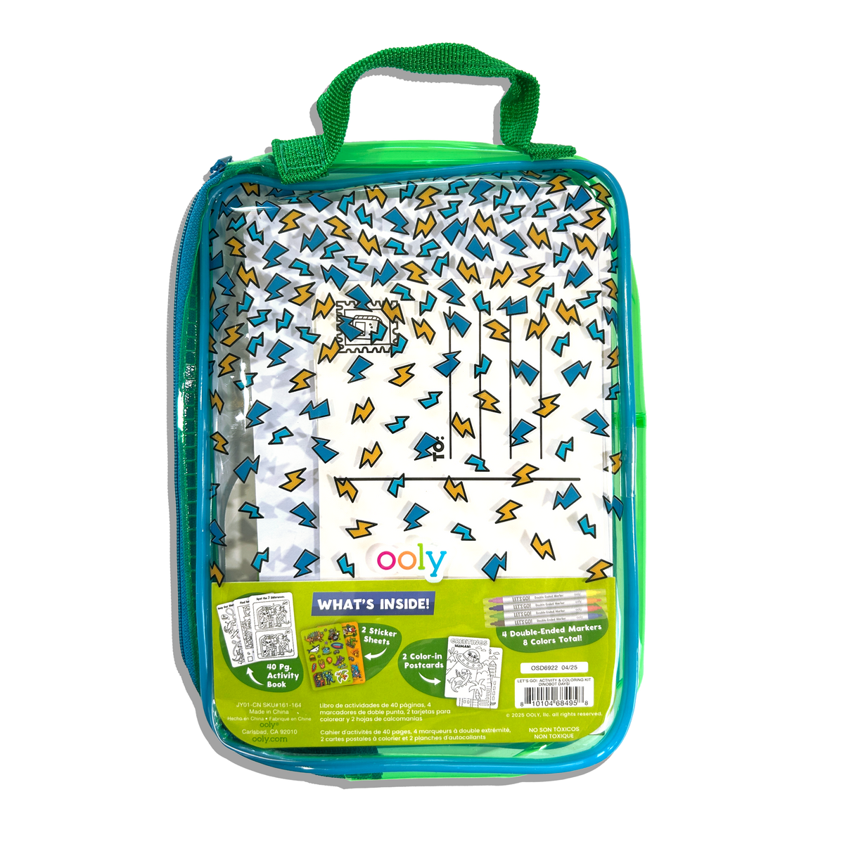 LET'S GO! ACTIVITY & COLORING KIT