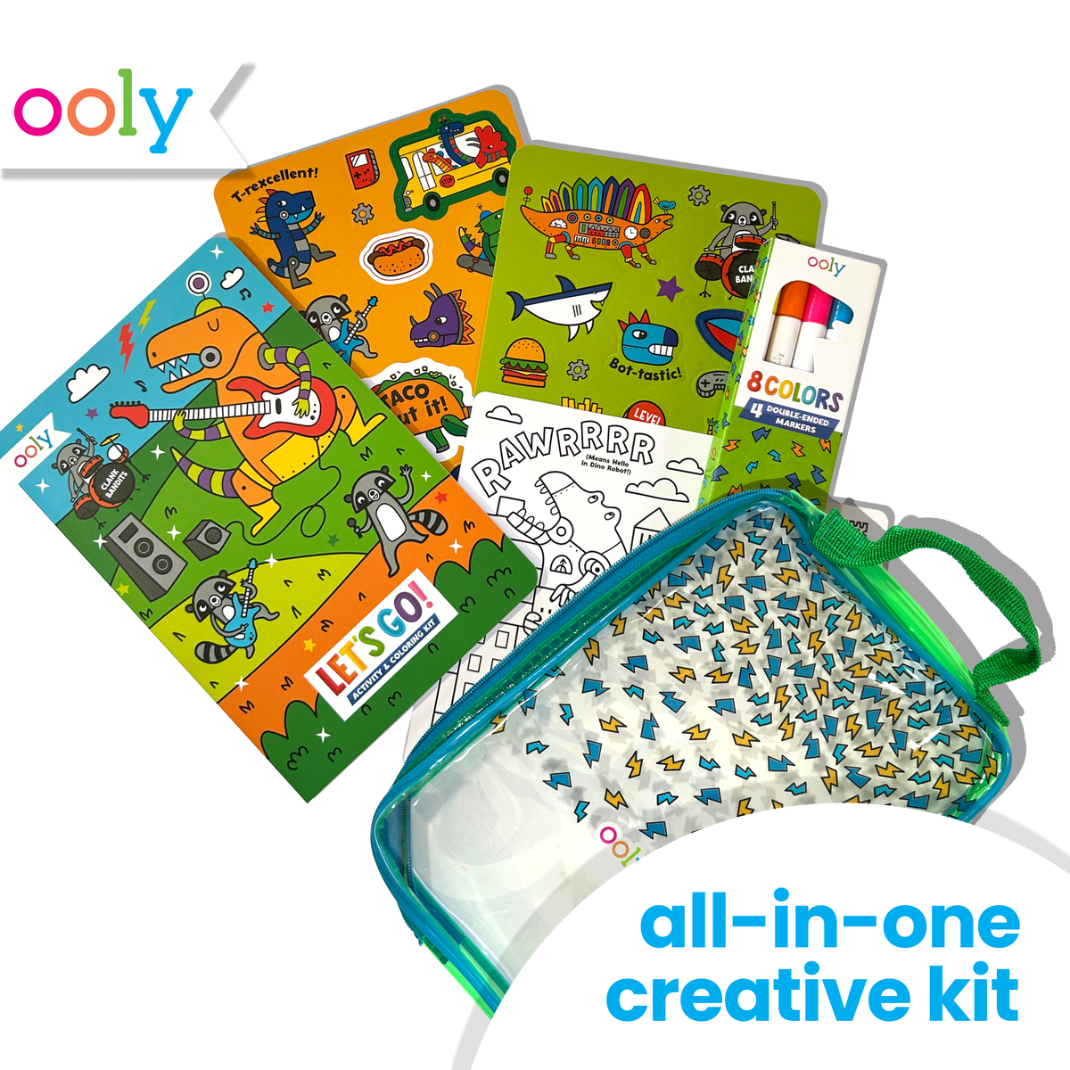LET'S GO! ACTIVITY & COLORING KIT