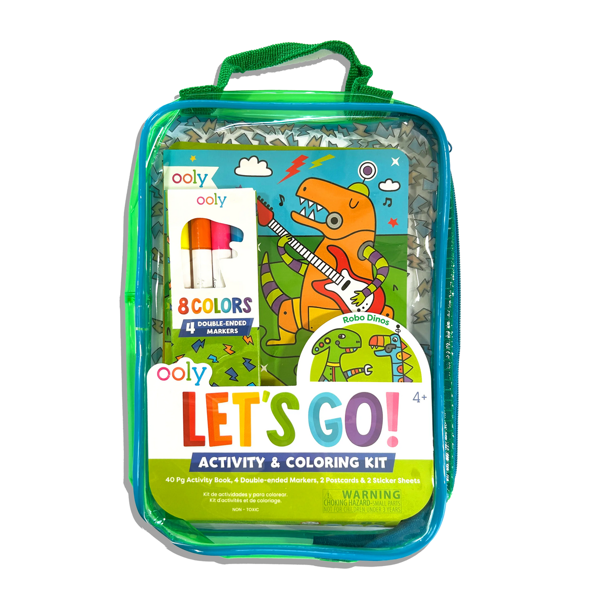 LET'S GO! ACTIVITY & COLORING KIT